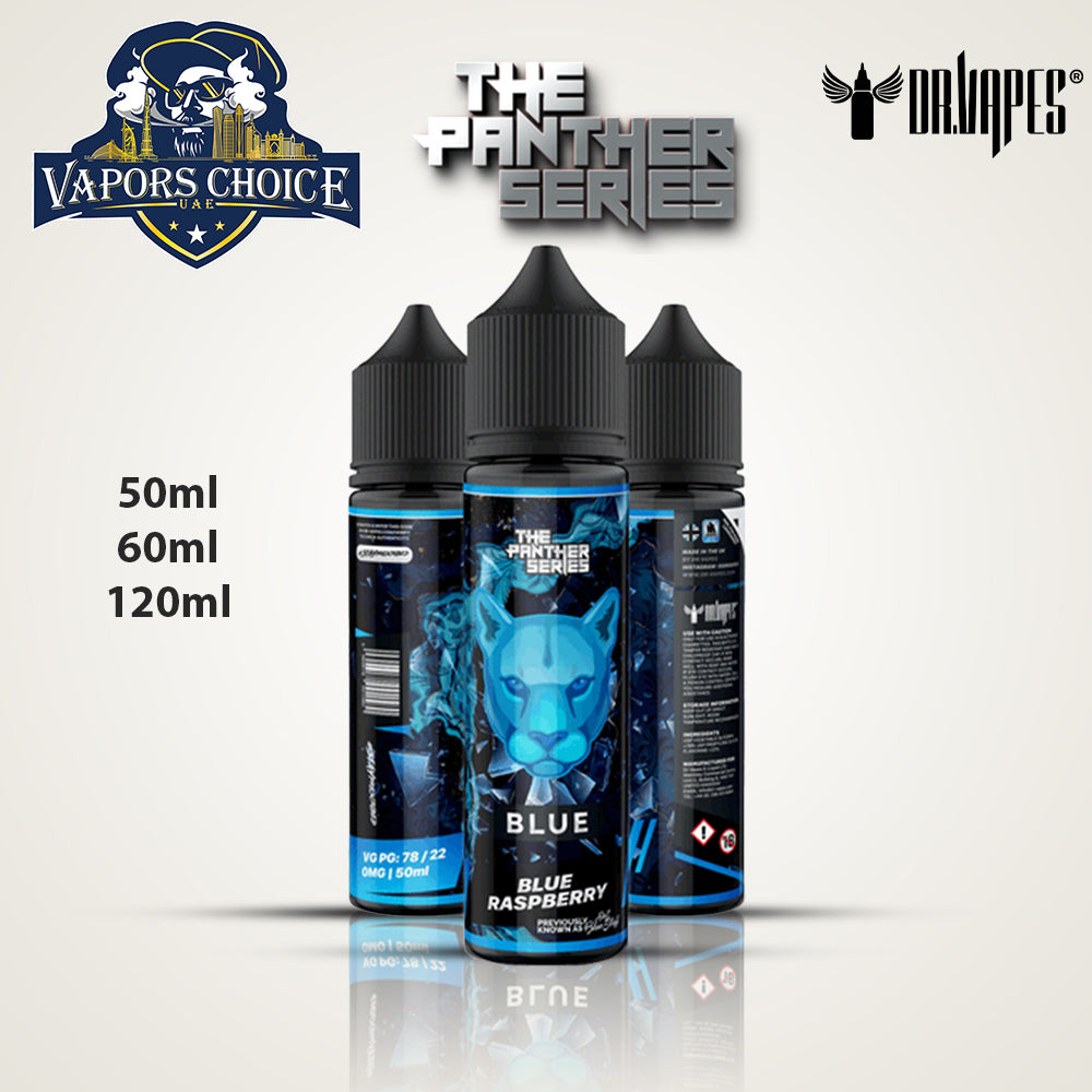 PANTHER SERIES E-LIQUIDS By DR.VAPE Blue Panther UAE Abu Dhabi